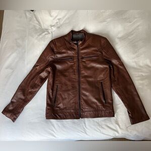 Brown Italian Leather Jacket